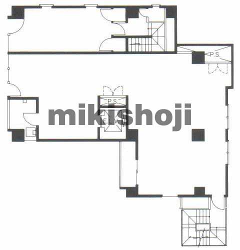 内神田の村越ビル 平面1