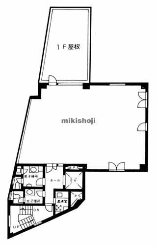 高輪のルート高輪ビル 平面1