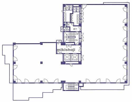 ウィン第２五反田ビル 平面1