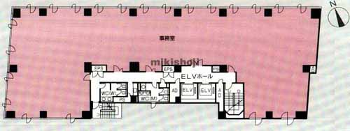 八丁堀の東八重洲シティービル 平面1