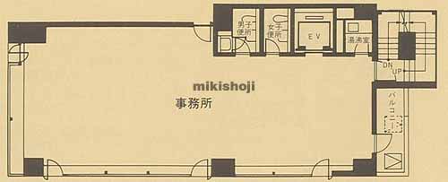 西神田の中西ビル 平面1