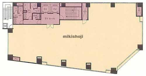 神田錦町・一ツ橋の竹橋３－３ビル 平面1