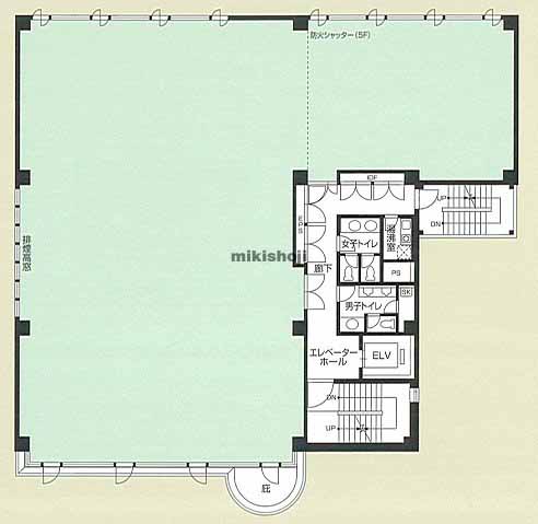 木場岡本ビル 平面1
