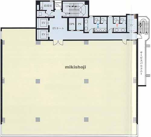 入谷・三ノ輪・下谷・根岸の住友不動産上野ビル７号館 平面1