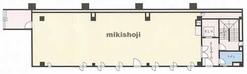Ｔ４号棟(Ｔ１１号ビル) 平面1