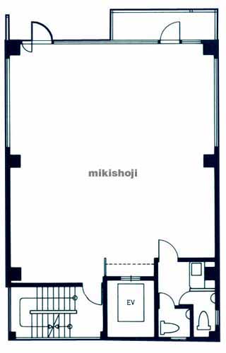 西日暮里・東日暮里のＫＹビル 平面1
