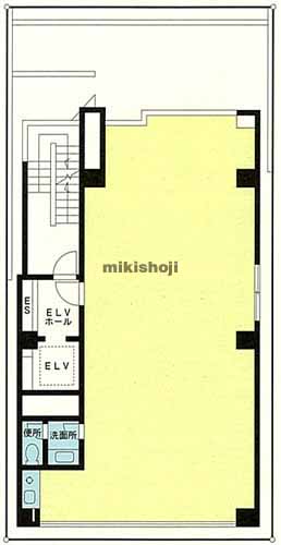 門前仲町・永代・富岡の門前仲町１丁目ビル 平面1