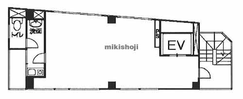 北青山の三橋ビル 平面1