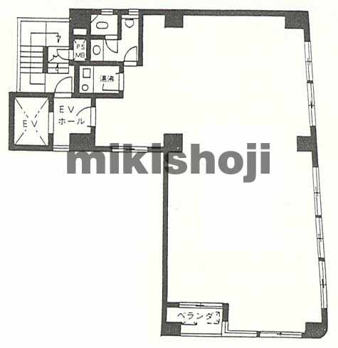 小島・鳥越・元浅草の五宝堂・伊藤ビル 平面1