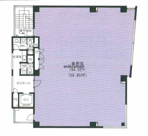 麹町の麹町スカイフィールド 平面1