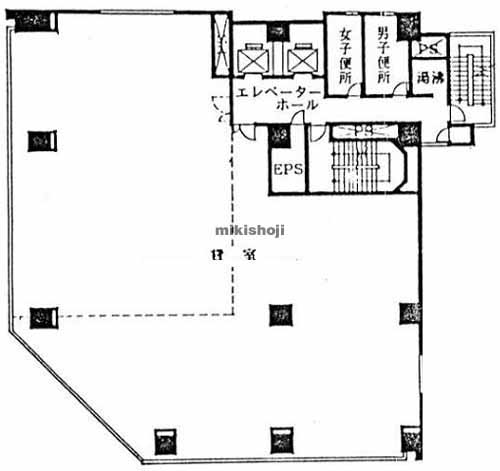 りそな五反田ビル 平面1