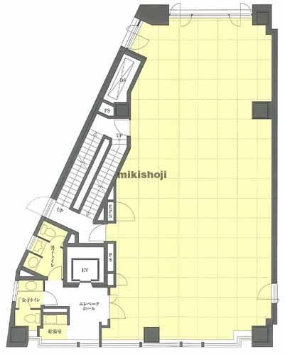 ＪＲ八丁堀ビル 平面1