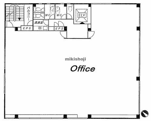 日本橋兜町第６葉山ビル 平面1