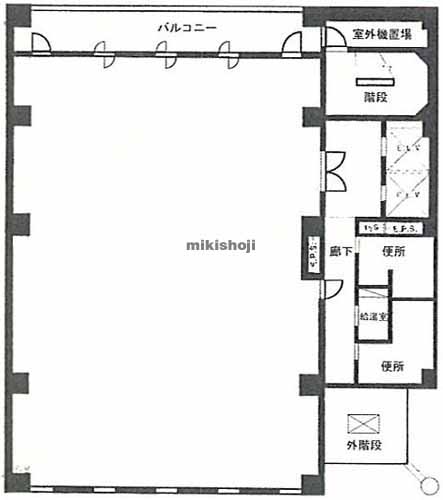 麹町のエミナビル 平面1