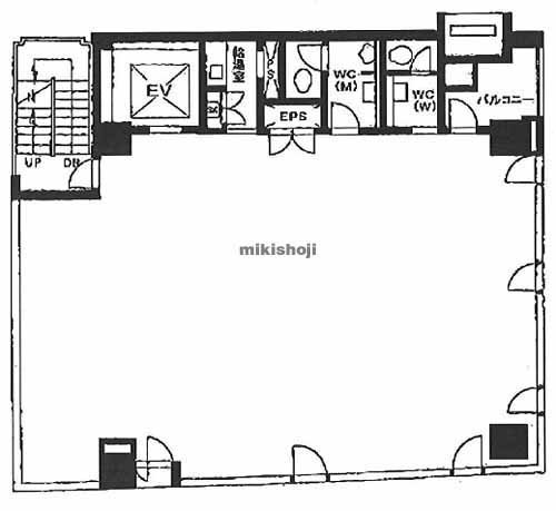 ステージ内神田ビル 平面1