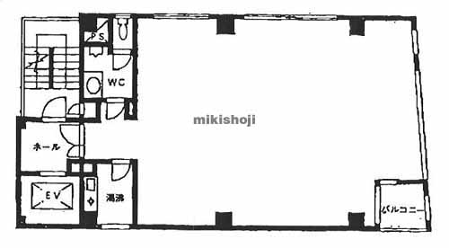 北上野の吉川ビルディング 平面1