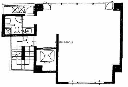麹町のミクニビル 平面1