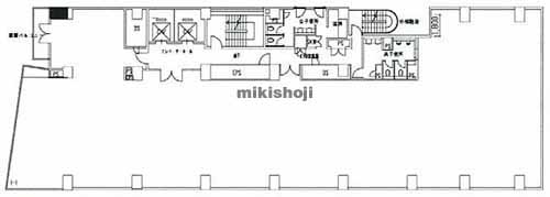日本橋室町の共同ビル（室町１丁目） 平面1