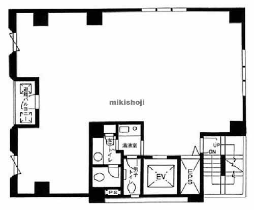 麹町の近代ビル 平面1