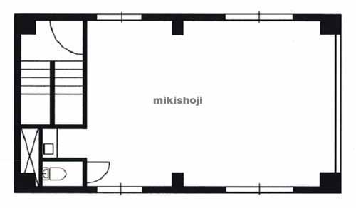 新虎ビルヂング 平面1