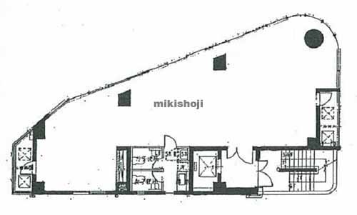 井門西麻布ビル 平面1