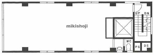 銀座の藤屋ビル 平面1