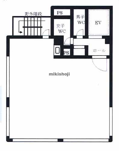 蔵前の蔵前イシイビル 平面1
