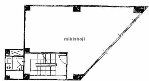 東日本橋・日本橋久松町のＳＴＲ東日本橋ビル 平面1