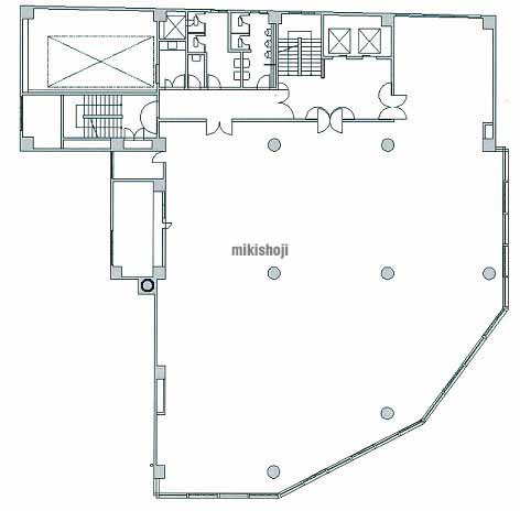 日本橋馬喰町・横山町の三井住友銀行浅草橋南ビル 平面1