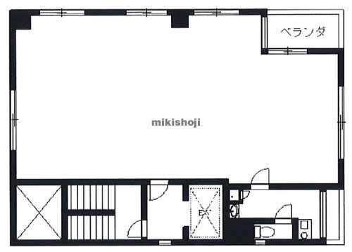 中央・本町・弥生町・南台の青柳ビル 平面1