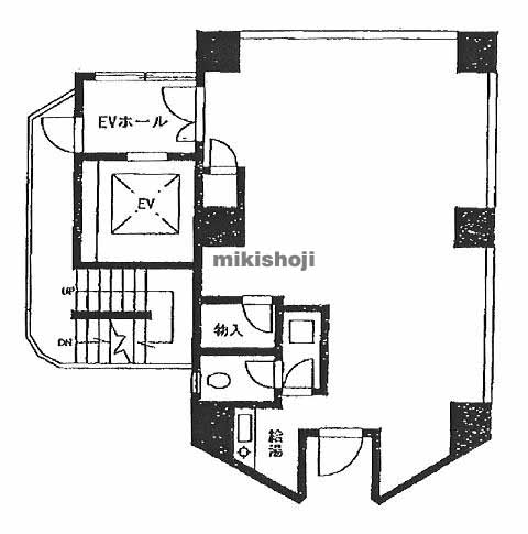 麻布台・東麻布の第四松坂ビル 平面1