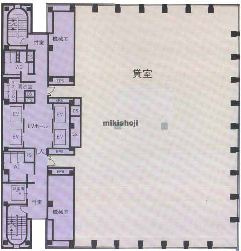 新宿アイランド・ウイング 平面1