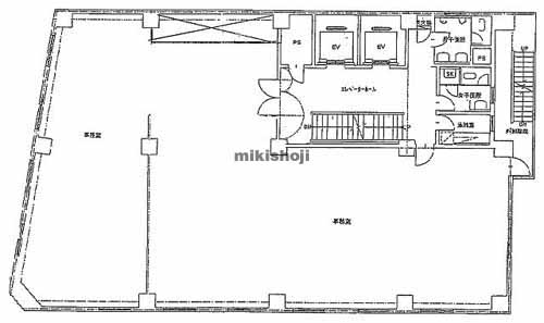 上井草・下井草・本天沼の朝日生命杉並ビル 平面1