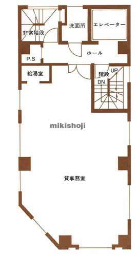 神田錦町・一ツ橋の北の丸ビル 平面1