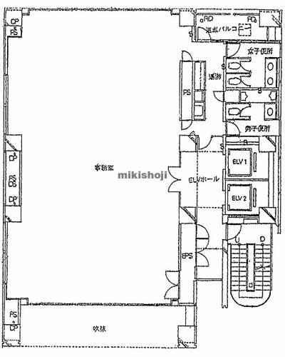 損保ジャパン五反田共同ビル 平面1