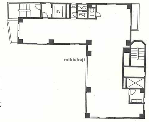 六本木の鶯ビル 平面1