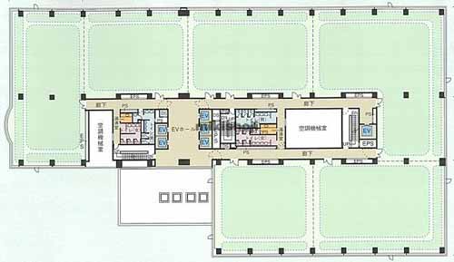 新木場・南砂のルーシッドスクエア東陽町 平面1