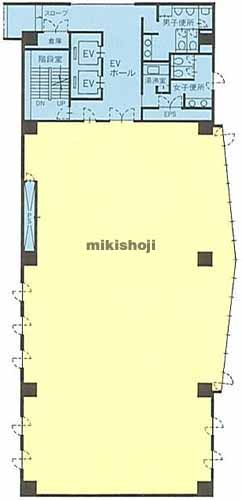 木場の亀井ビル 平面1