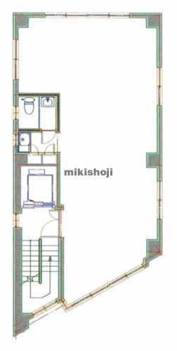内神田の新井ビル 平面1