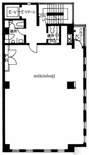 南青山の南青山クインビル 平面1