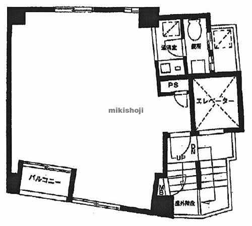 入谷・三ノ輪・下谷・根岸の海老原ビル 平面1
