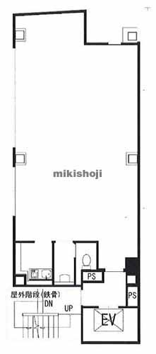 神田淡路町の茗渓ビル 平面1