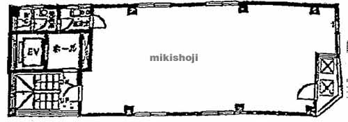 芝の尾家ビル 平面1