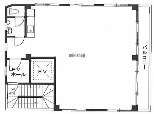新小川町・山吹町の丸木ビル 平面1