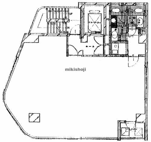 小伝馬町・大伝馬町の大伝馬町壱番地ビル 平面1