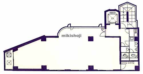 ガーデンクロス新宿御苑 平面1