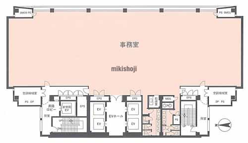 大井のＮＴビル 平面1