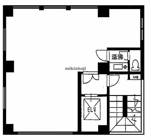 日本橋本石町の朝日ビル第３ 平面1