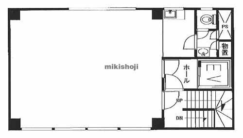 東上野のエクシードビル 平面1