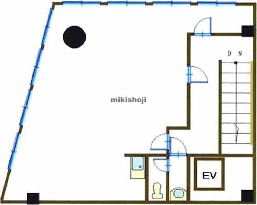 岩本町・神田岩本町のフジタニビル 平面1